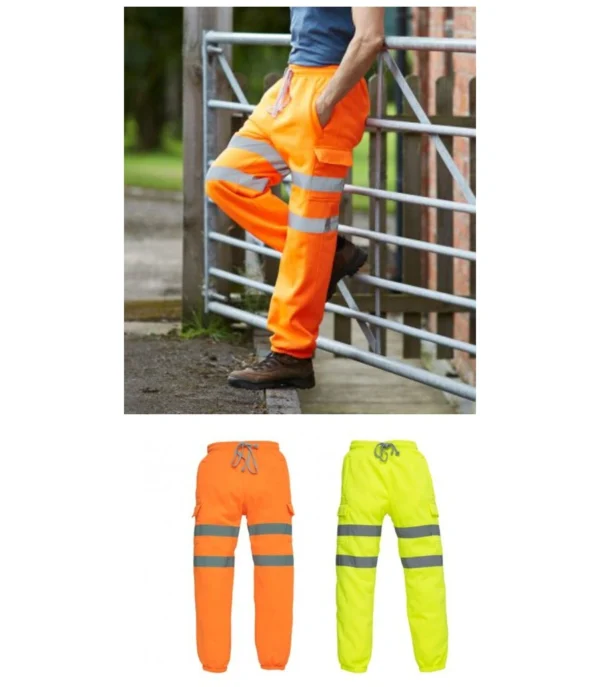YK034 Yoko Hi-Vis Jog Pants